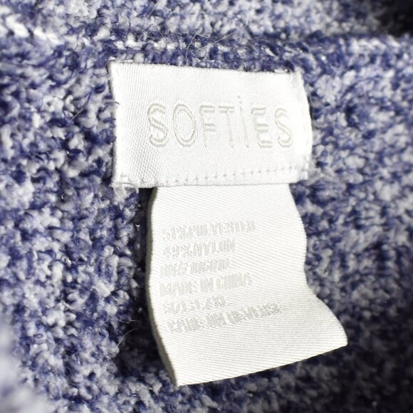SOFTIES Marshmallow Slouch Turtleneck Lounger - L/XL - Picture 8 of 8
